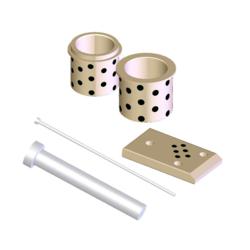 N Series wear Plates, NAAMS Guide Pin and Pad Bushings, Nitrided Ejector Pin - Shoulder and Return Pin.
